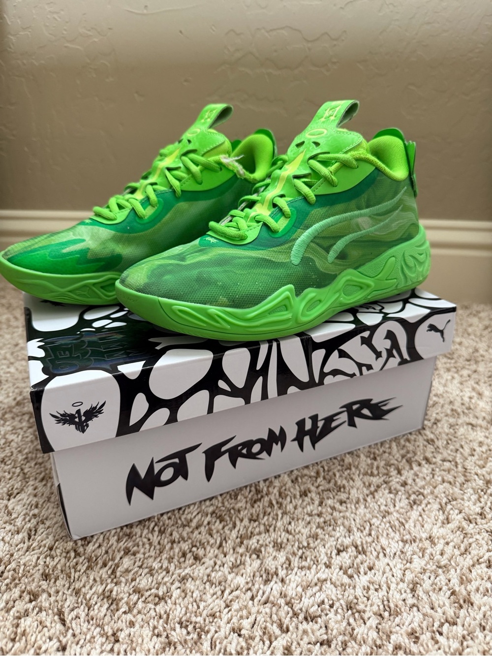 Puma x LaMelo Ball MB.04 Lo Team Basketball Sneakers